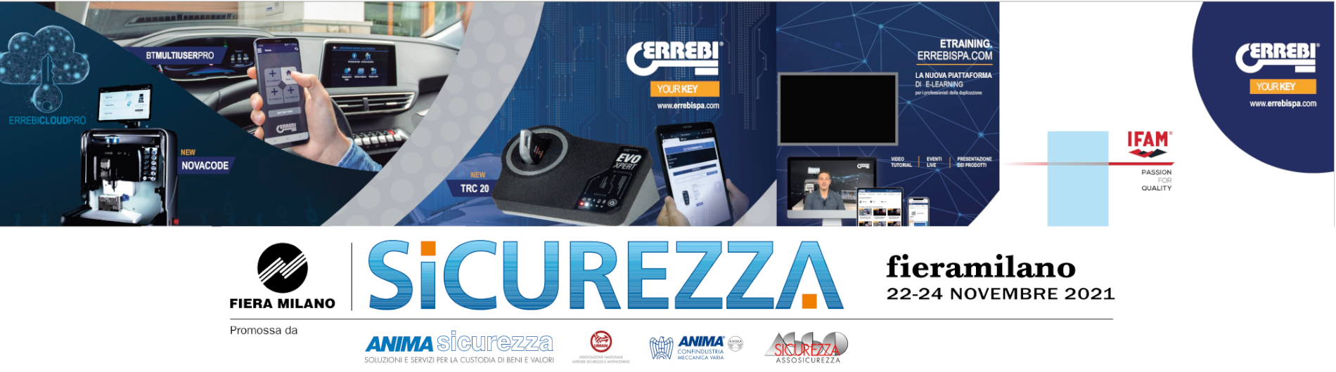 SICUREZZA Fair – (Milan 22-24 November 2021)